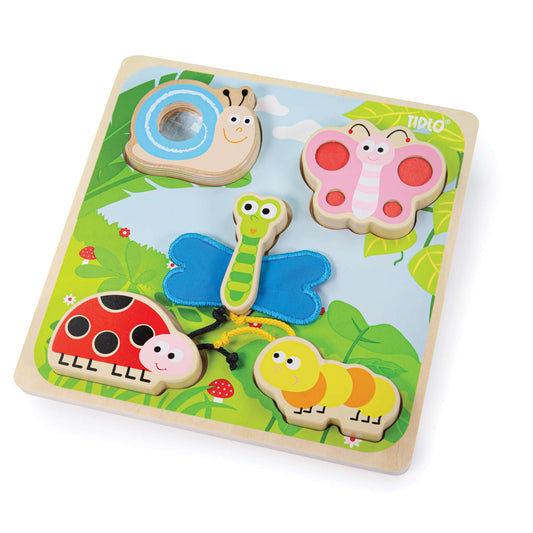 Touch and Feel Puzzle (Insects) - Toby Tiger UK