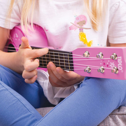 Pink Guitar (Flowers) - Toby Tiger UK