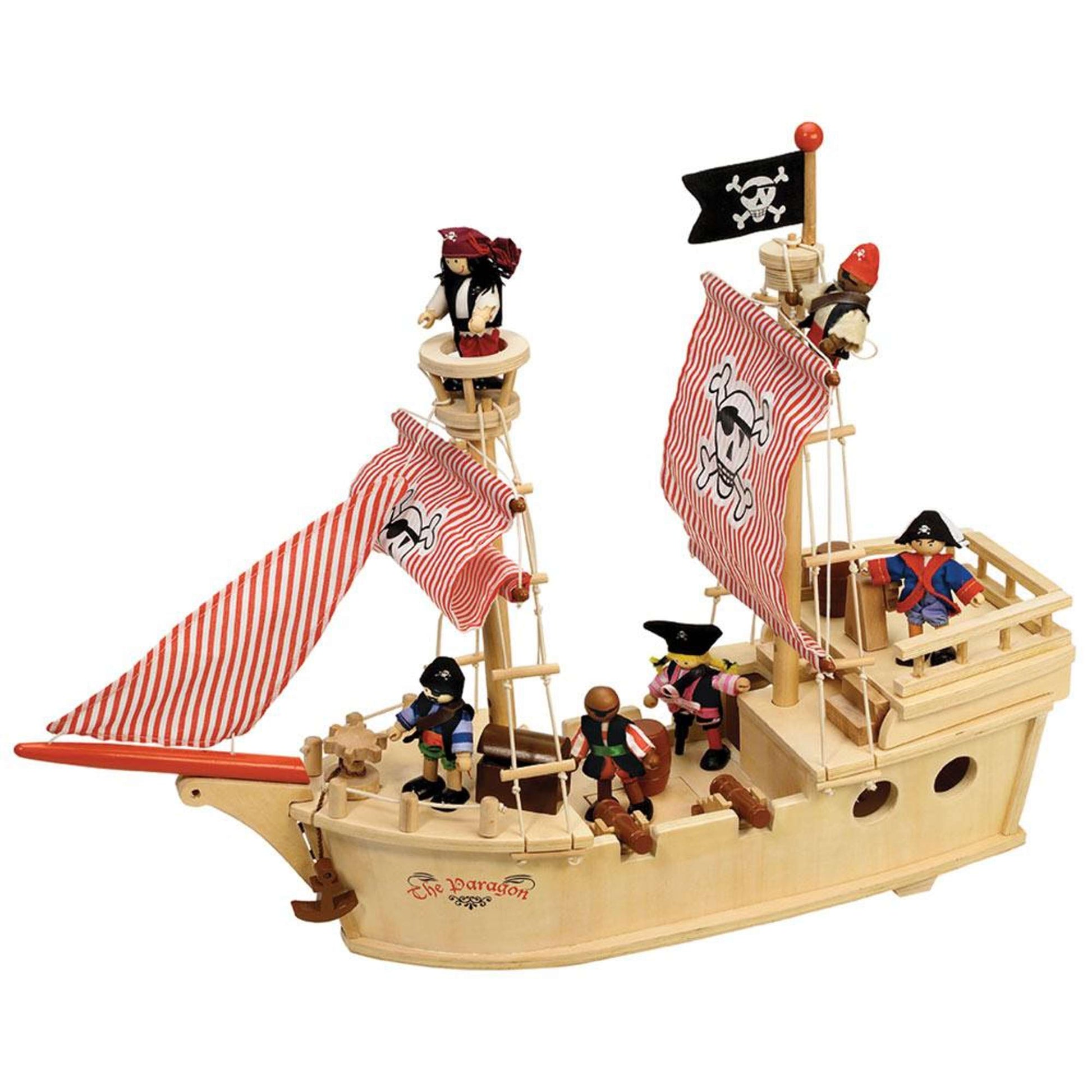 The Paragon Pirate Ship Playset - Toby Tiger