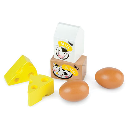 Wooden Eggs and Dairy - Toby Tiger
