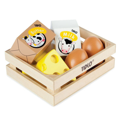 Wooden Eggs and Dairy - Toby Tiger