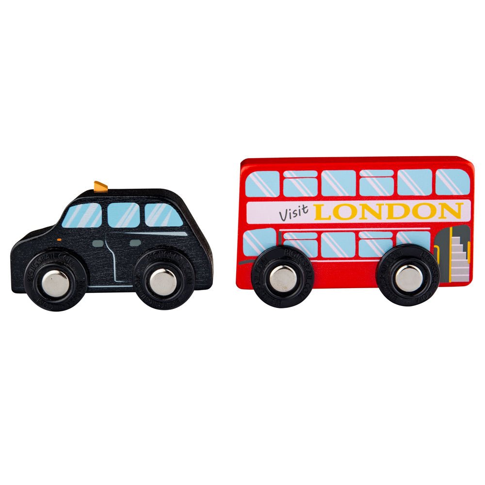 Red Bus and Black Cab - Toby Tiger