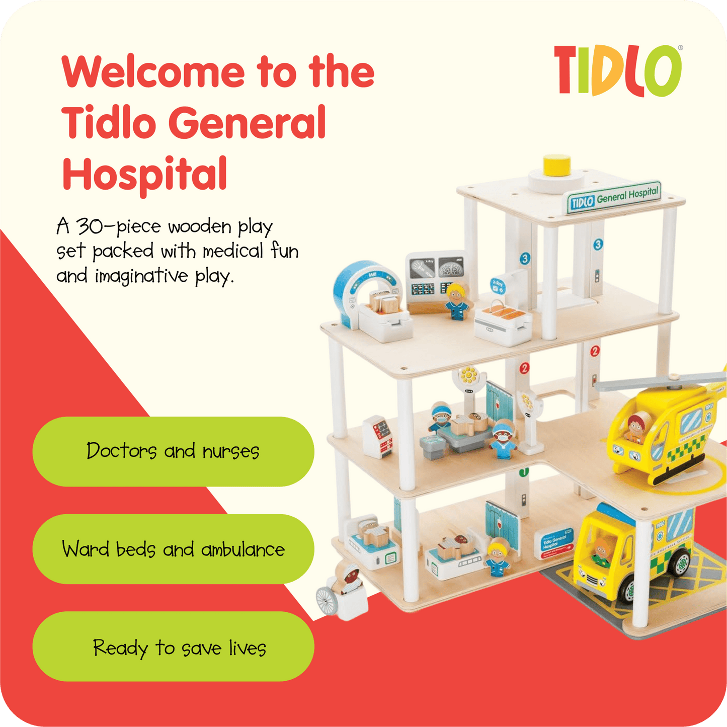 Hospital Playset - Toby Tiger