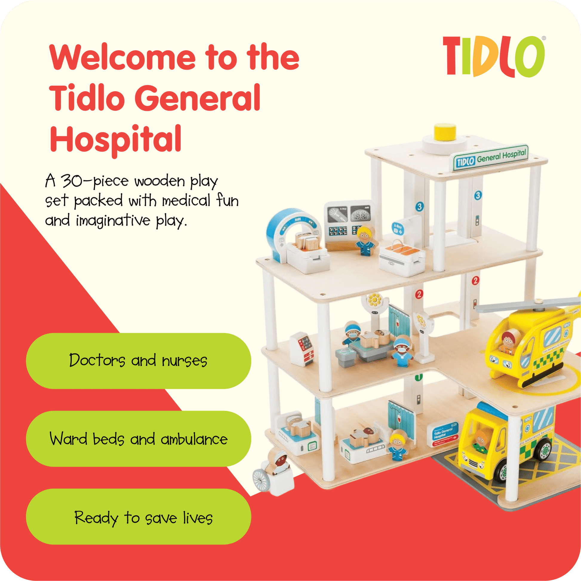 Hospital Playset - Toby Tiger