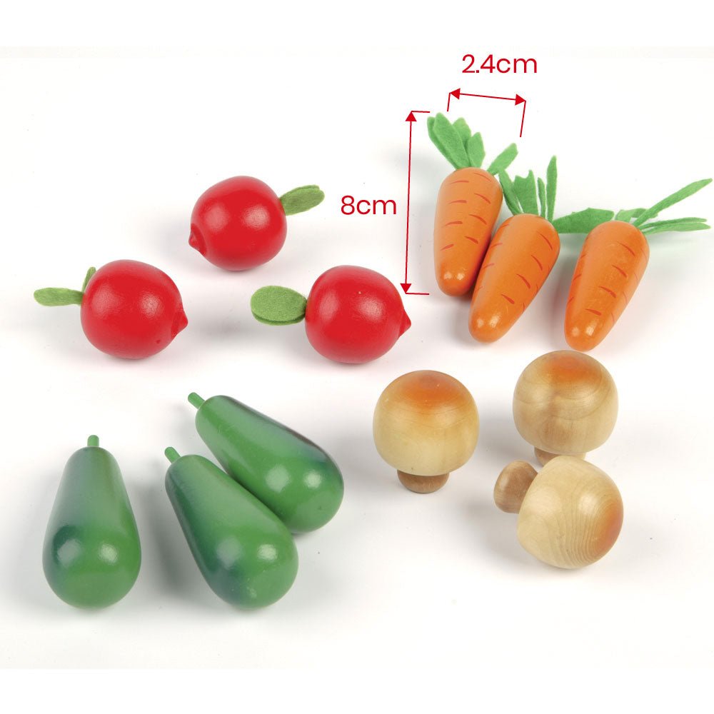 Wooden Winter Vegetables - Toby Tiger