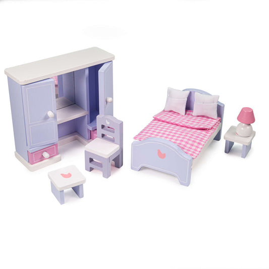 Dolls House Bedroom Furniture Set - Toby Tiger