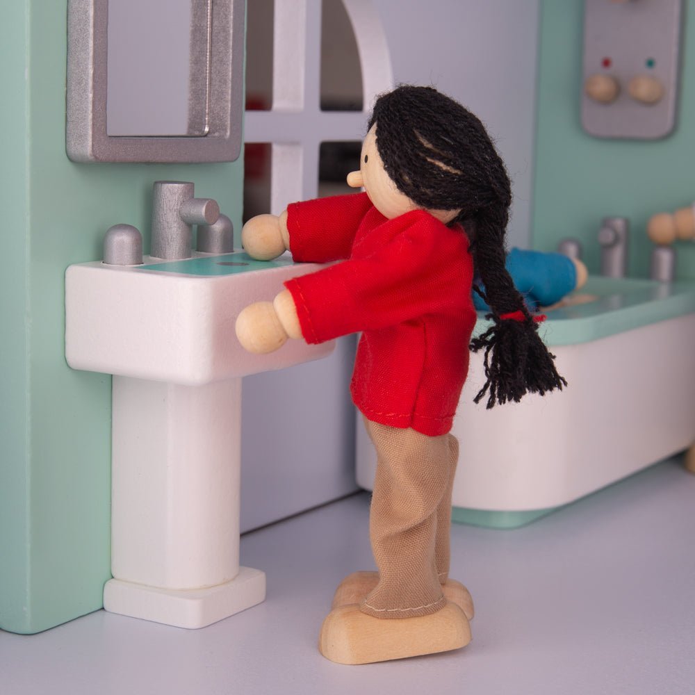 Dolls House Bathroom Furniture Set - Toby Tiger UK Retail