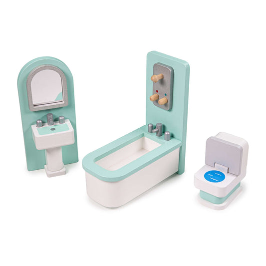 Dolls House Bathroom Furniture Set - Toby Tiger