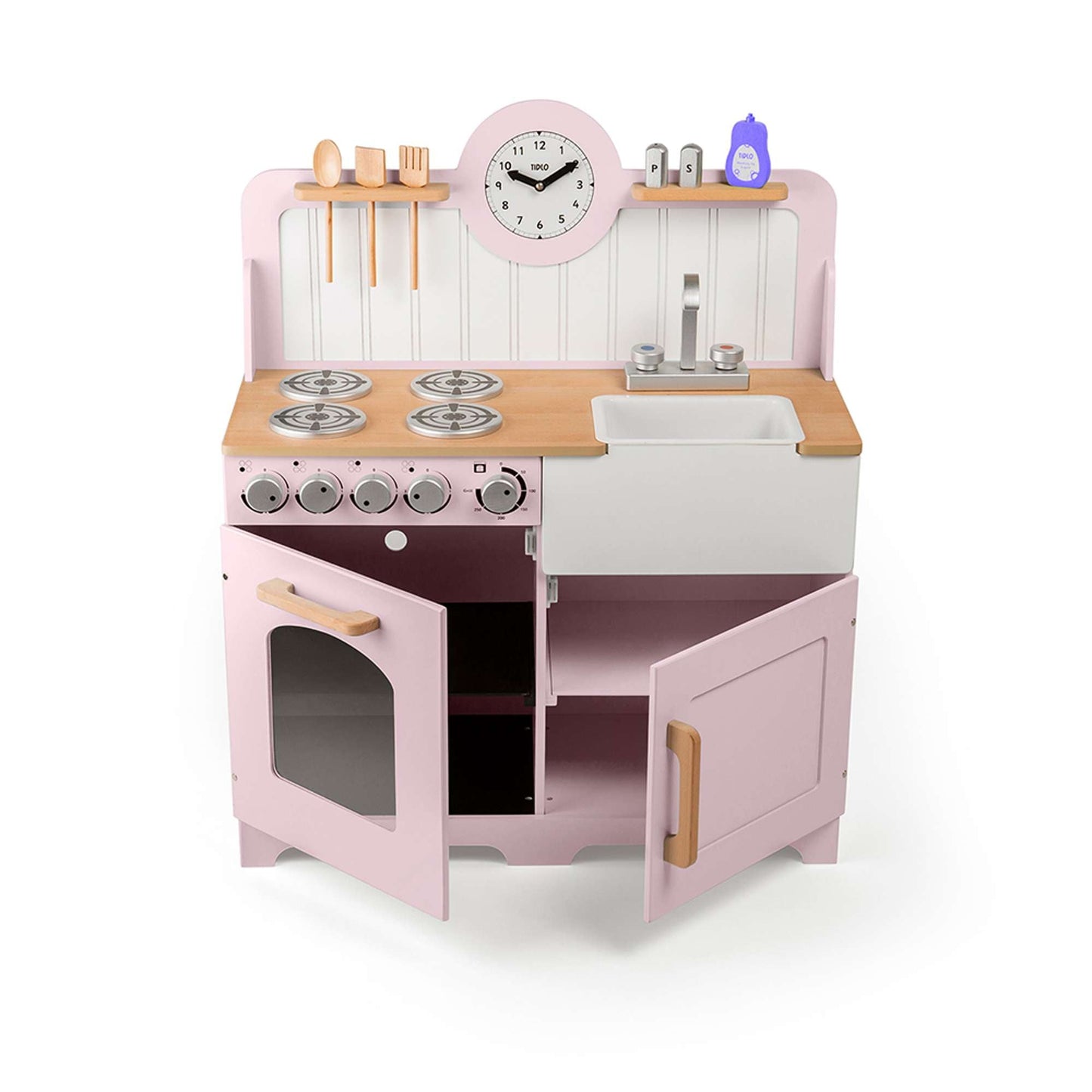 Country Play Kitchen - Pink - Toby Tiger UK