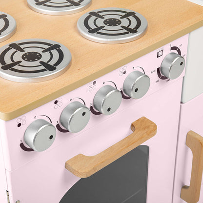 Country Play Kitchen - Pink - Toby Tiger UK