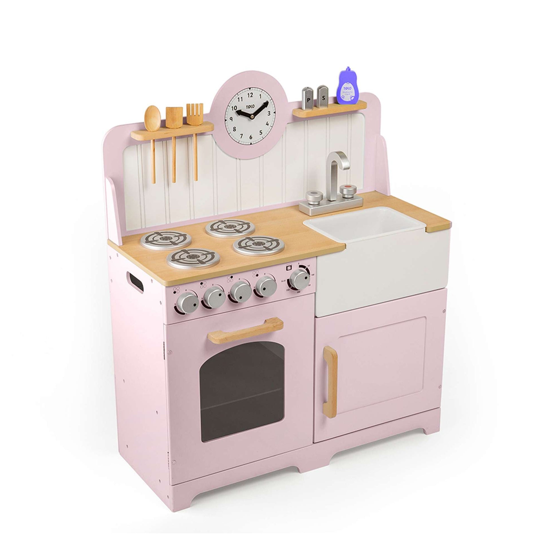 Country Play Kitchen - Pink - Toby Tiger UK
