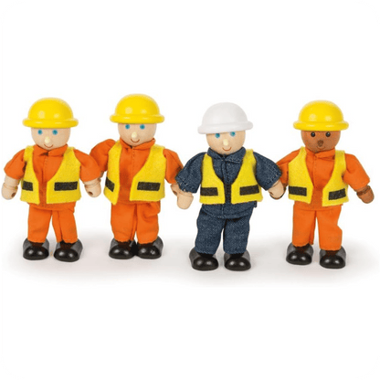 Wooden Builder Figures - Toby Tiger