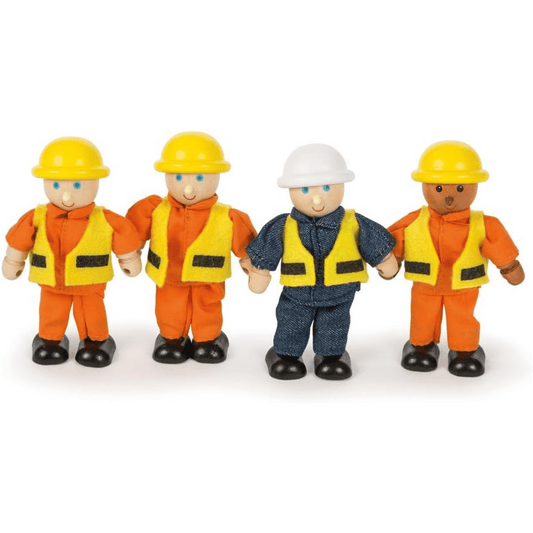 Wooden Builder Figures - Toby Tiger