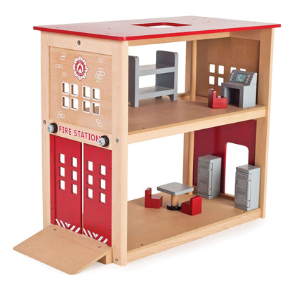 Fire Station Playset - Toby Tiger UK