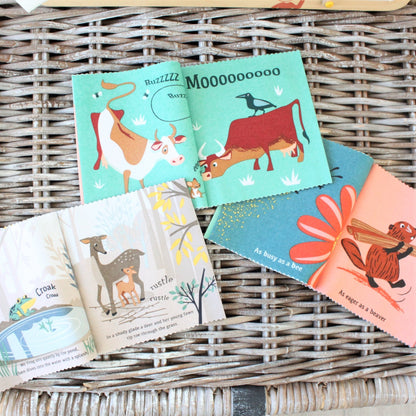 The Noisy Farmyard Rag Book - Toby Tiger