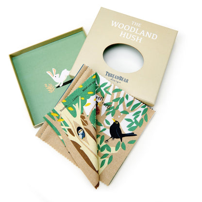The Woodland Hush Rag Book - Toby Tiger