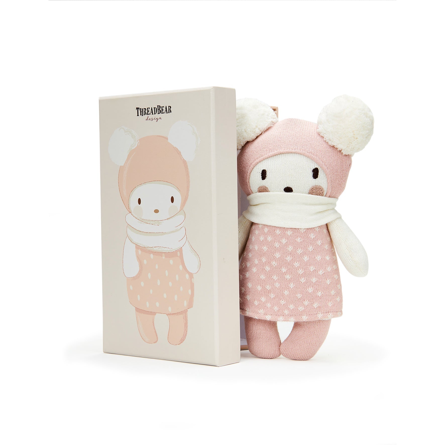 Baby Bella Knitted Doll - Toby Tiger