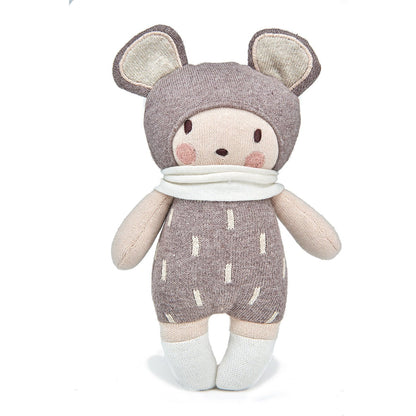 Baby Beau Knitted Doll - Toby Tiger