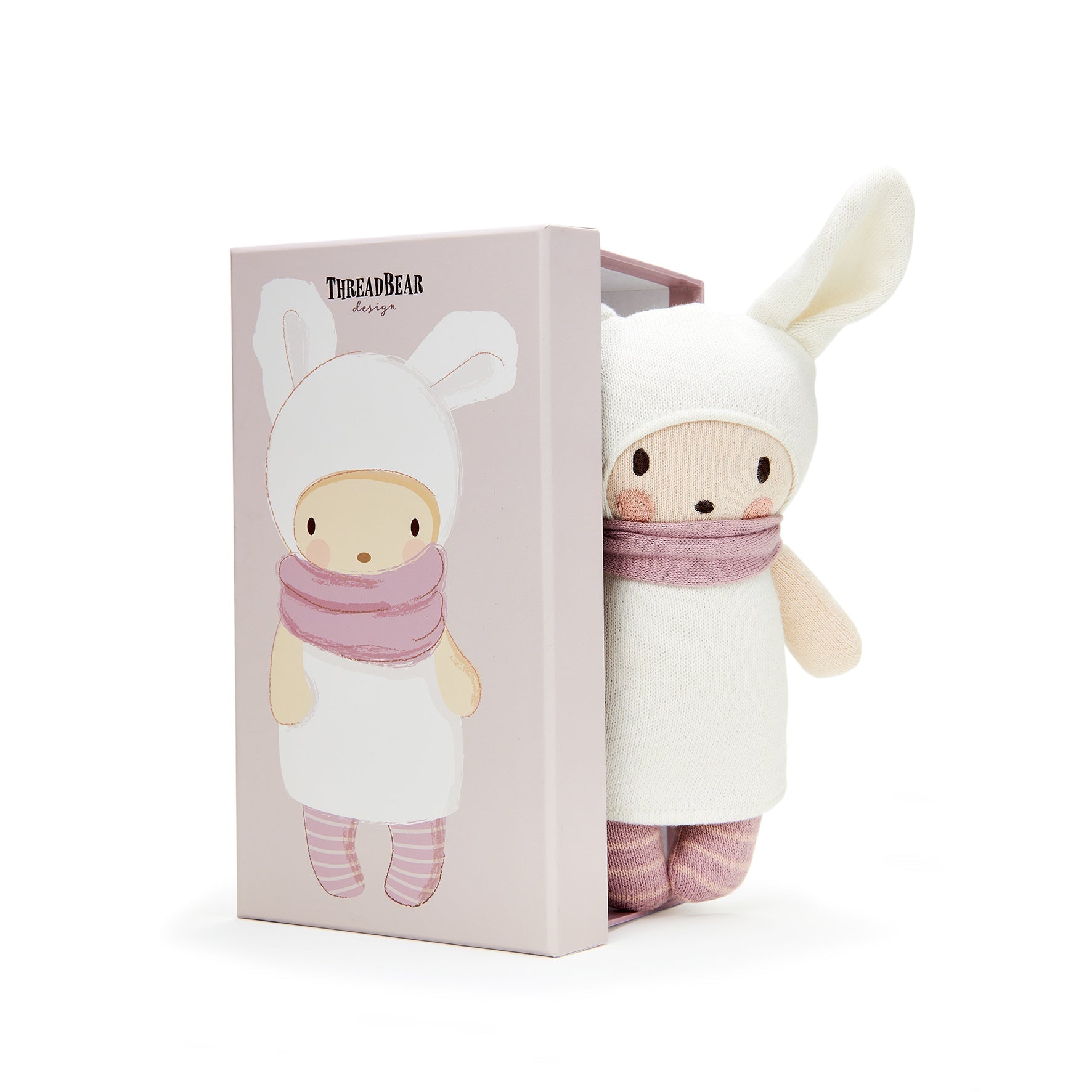 Baby Baba Knitted Doll - Toby Tiger