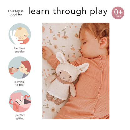 Baby Baba Knitted Doll - Toby Tiger