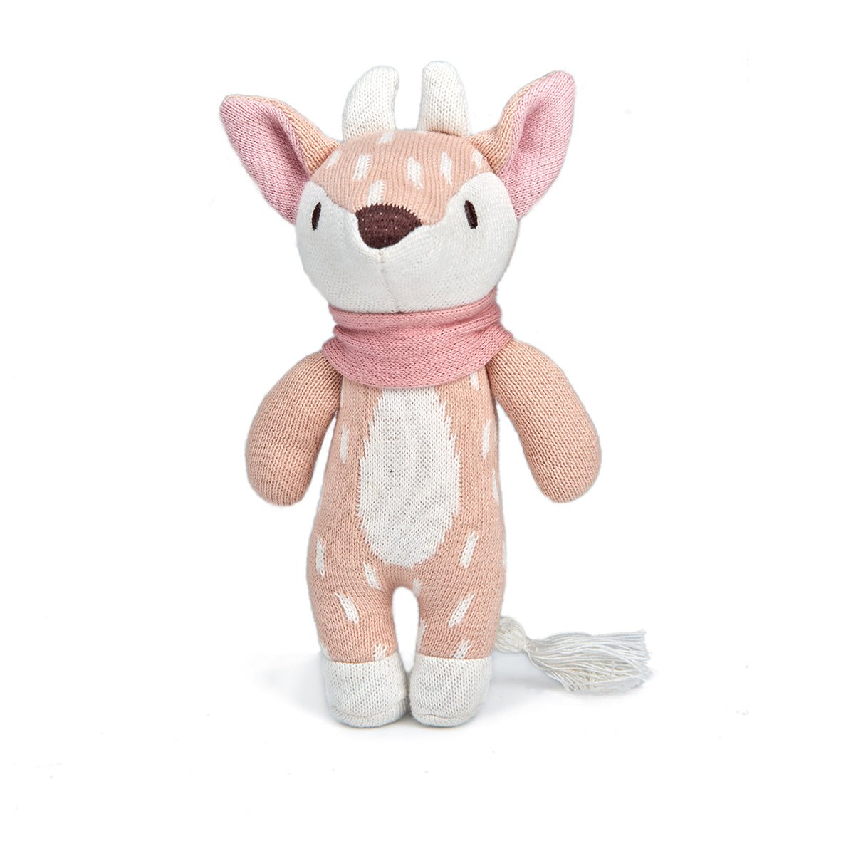 Fearne The Deer Knitted Toy - Toby Tiger