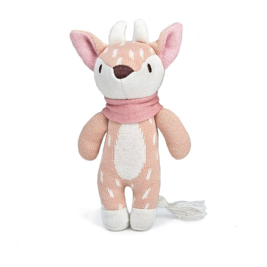 Fearne The Deer Knitted Toy - Toby Tiger