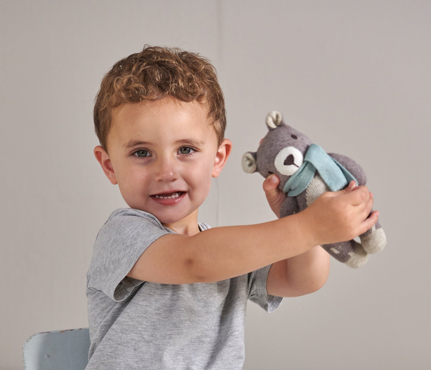 Fred The Bear Knitted Toy - Toby Tiger