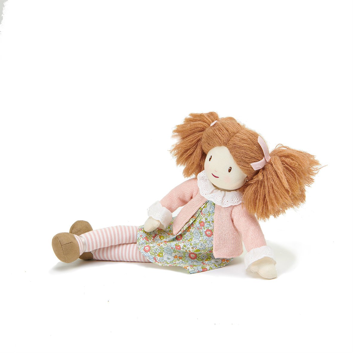 Marty Floral Rag Doll - Toby Tiger