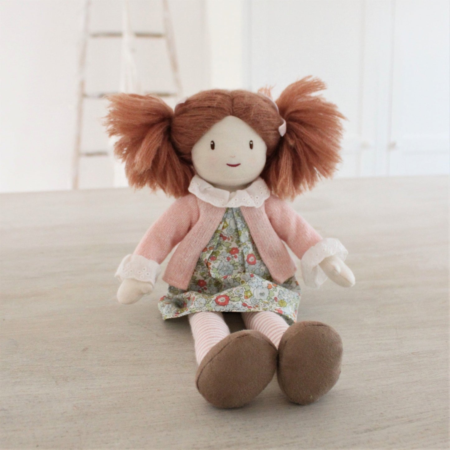 Marty Floral Rag Doll - Toby Tiger