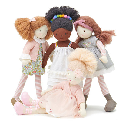 Marty Floral Rag Doll - Toby Tiger