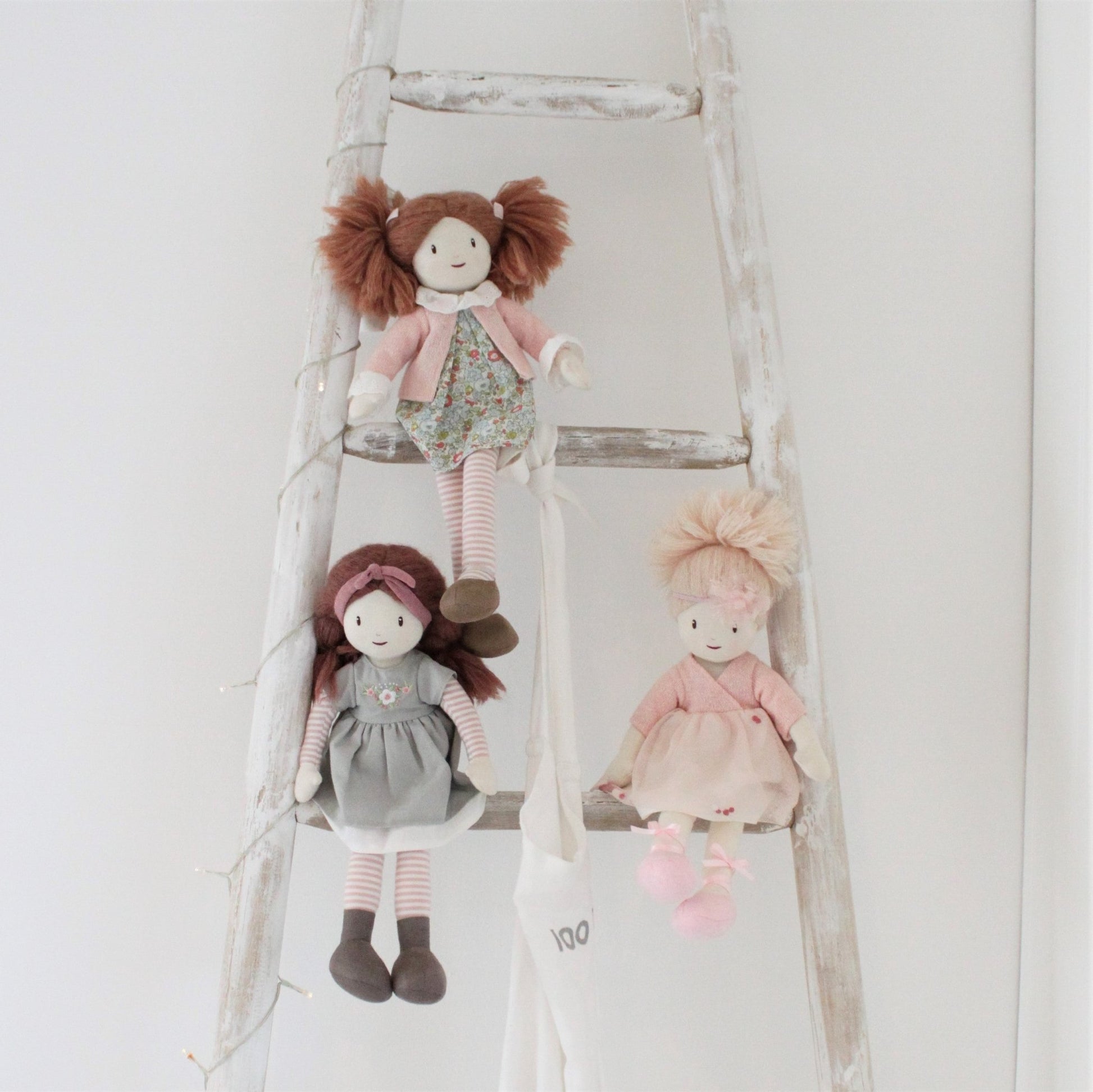 Marty Floral Rag Doll - Toby Tiger