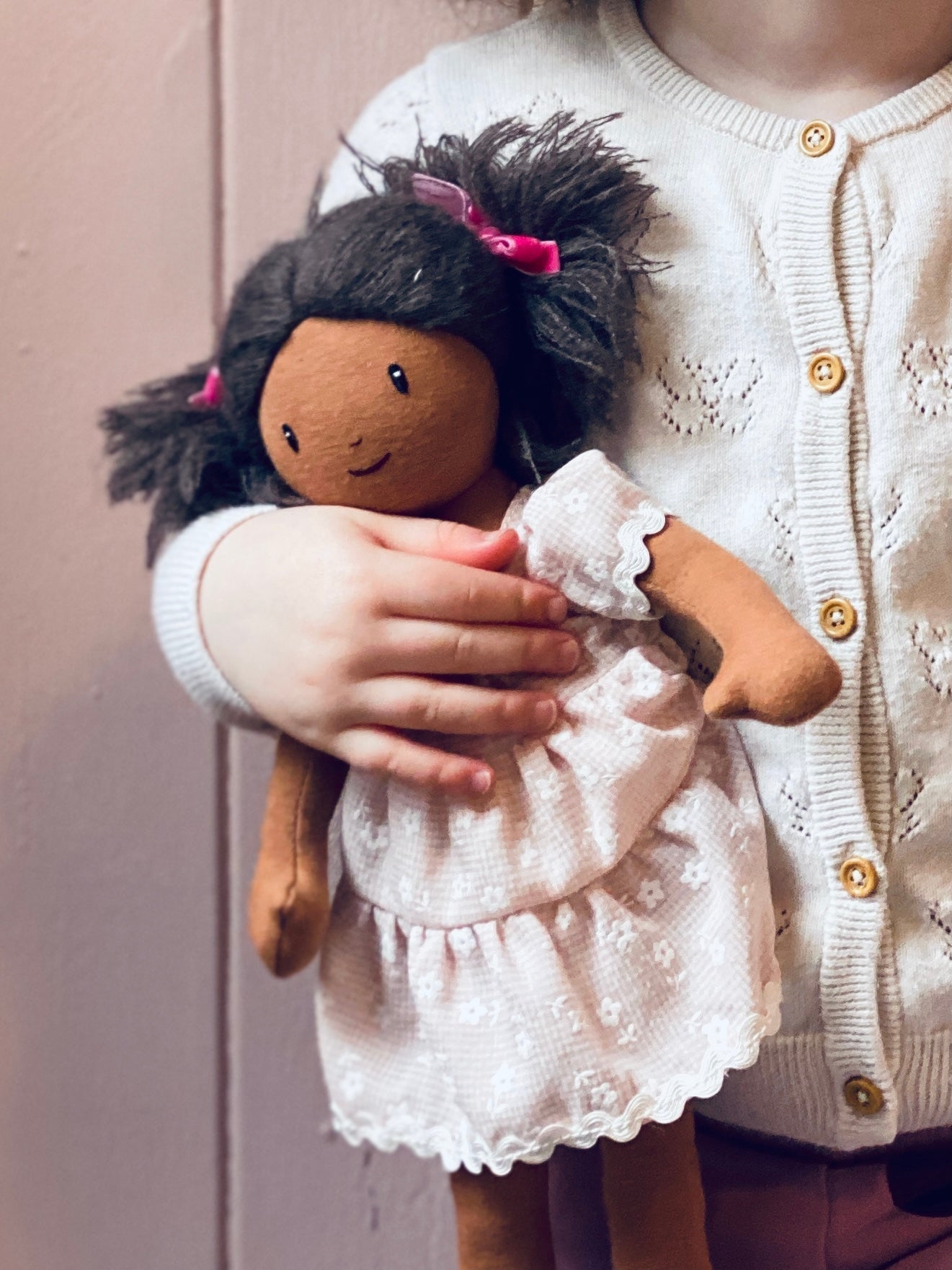 Mia Pink Rag Doll - Toby Tiger