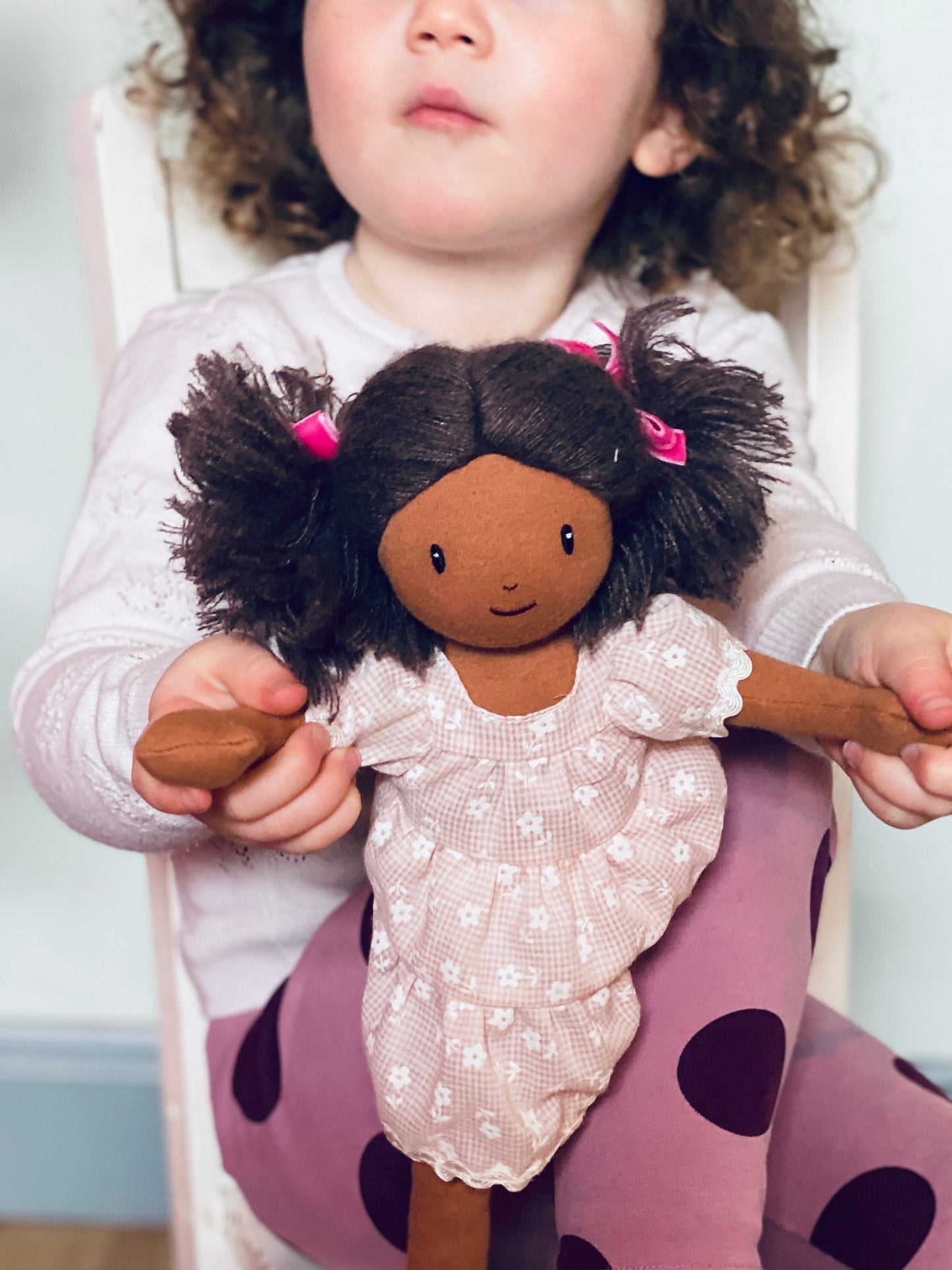 Mia Pink Rag Doll - Toby Tiger
