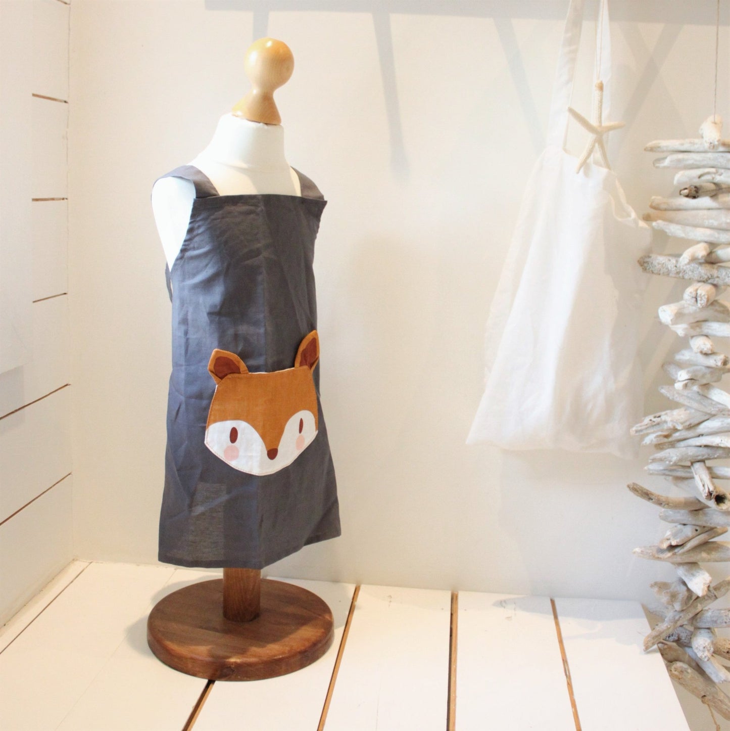 Fox Linen Apron - Toby Tiger