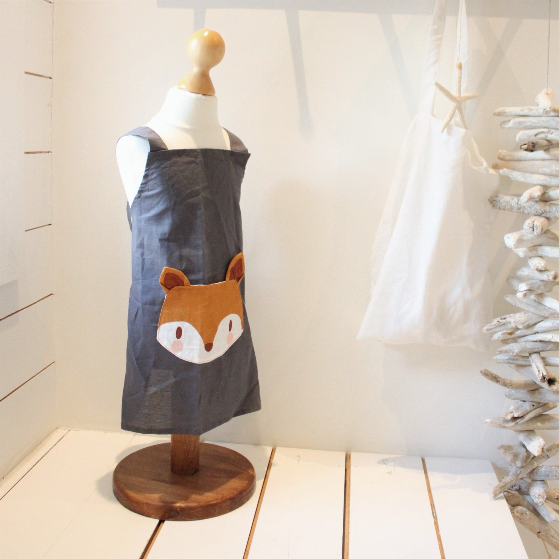 Fox Linen Apron - Toby Tiger