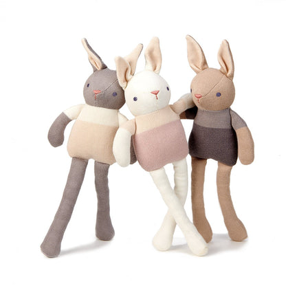 Baby Threads Grey Bunny Doll - Toby Tiger
