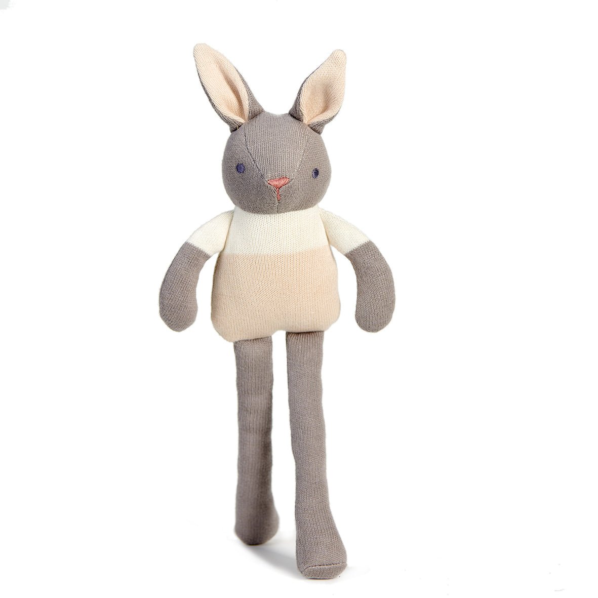 Organic Cotton Bunny Toy - Soft Cuddle Companion for Babies – Toby Tiger
