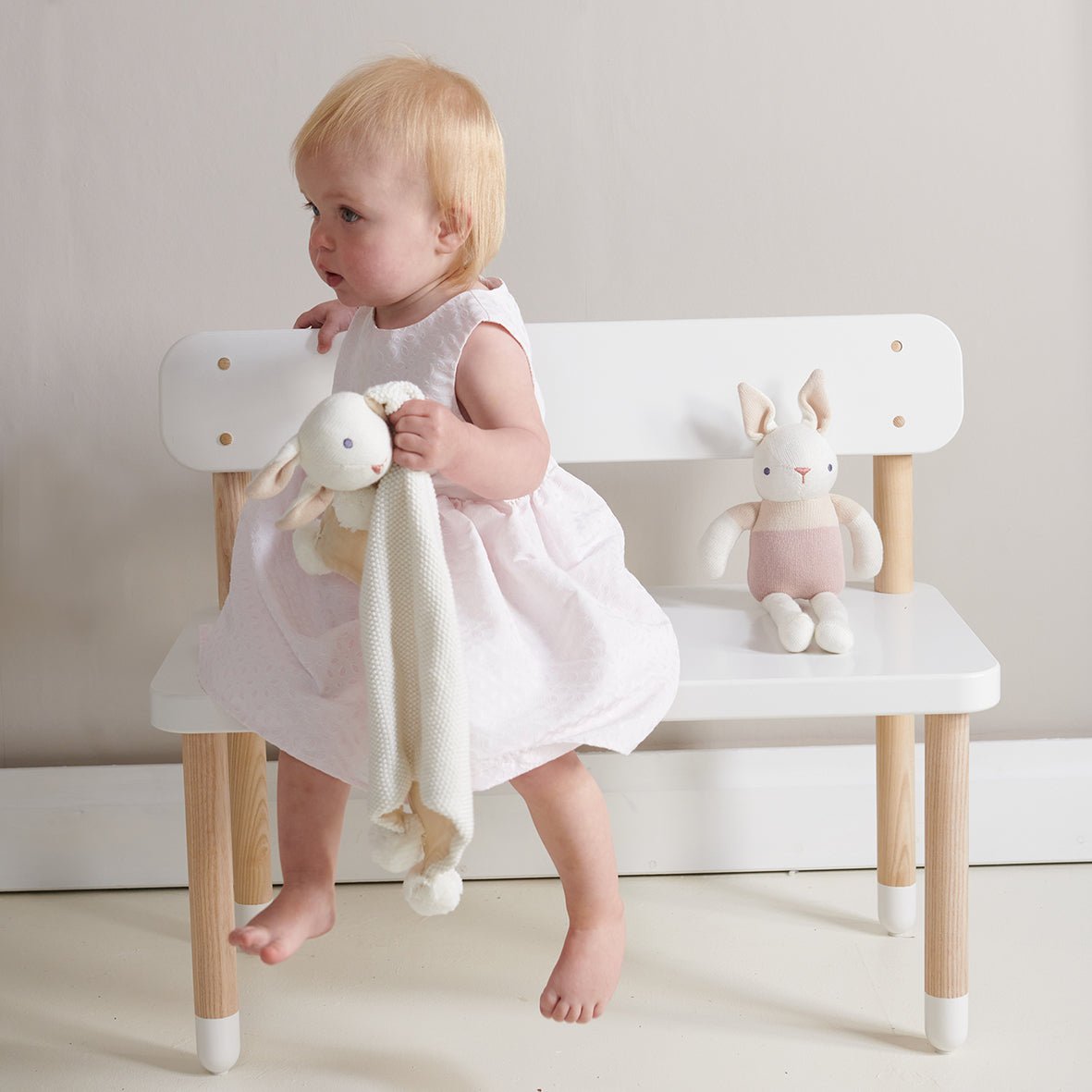 Baby Threads Cream Bunny Gift Set - Toby Tiger