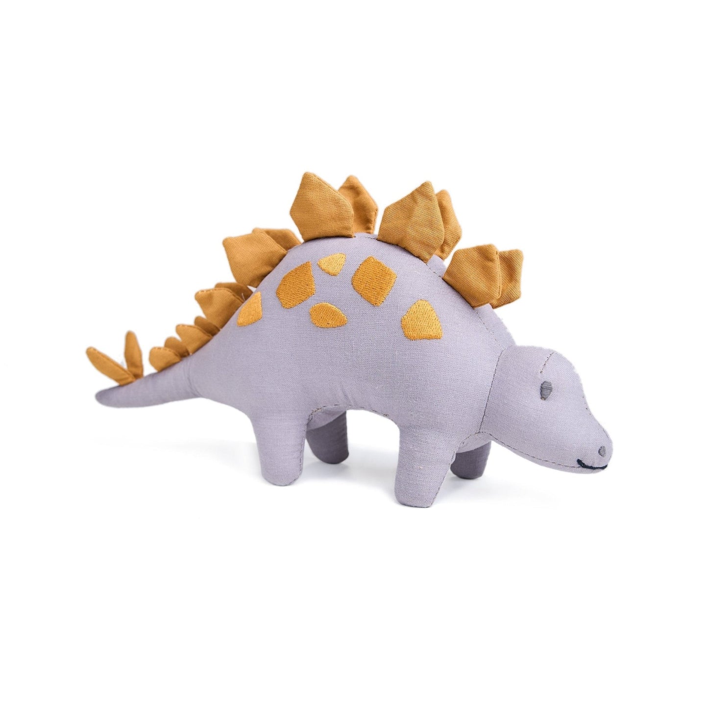 Steggy Linen Dinosaur Toy - Toby Tiger