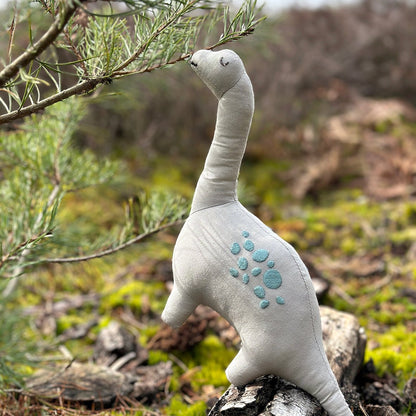Bronty Linen Dinosaur Toy - Toby Tiger