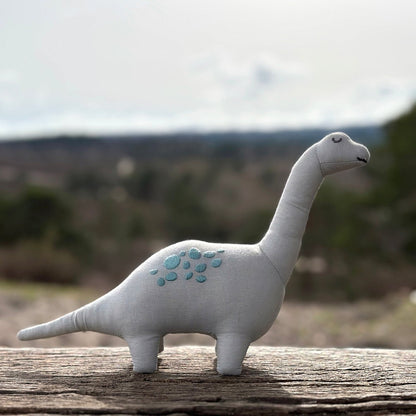 Bronty Linen Dinosaur Toy - Toby Tiger