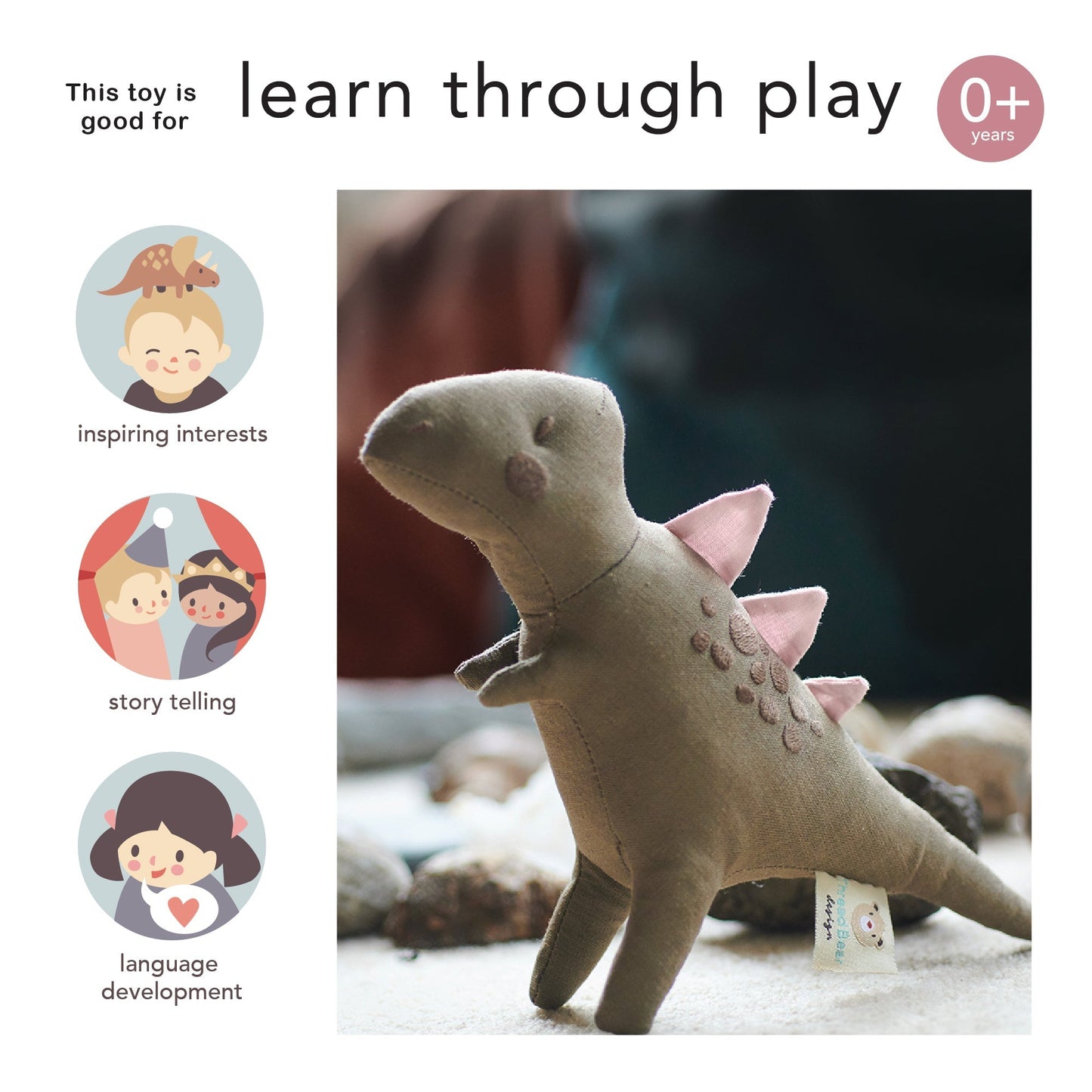 T - Rex Dinosaur Toy - Toby Tiger