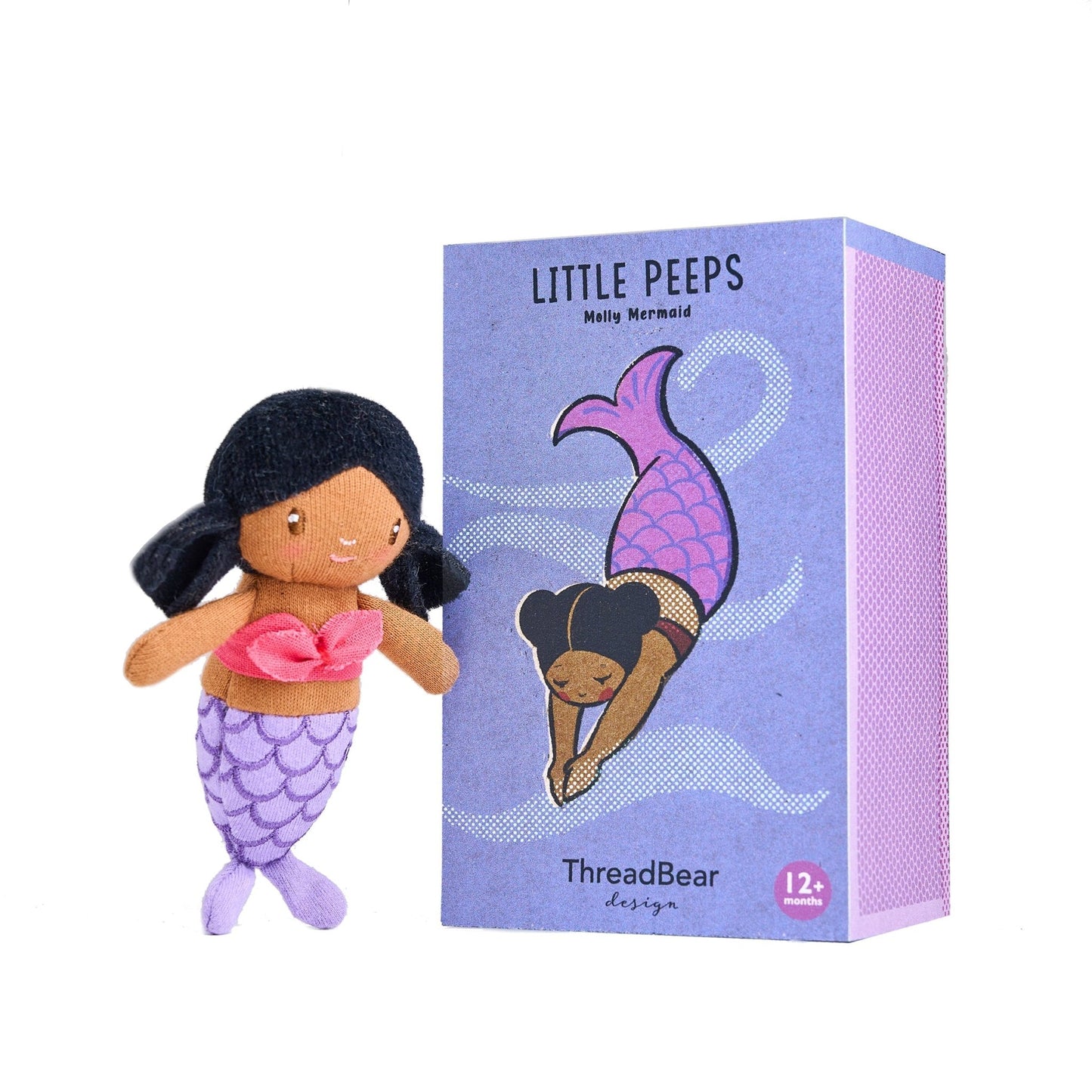 Little Peeps Molly Mermaid - Toby Tiger