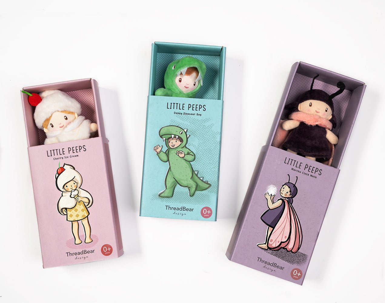 Little Peeps Martha Cloth Moth - Toby Tiger