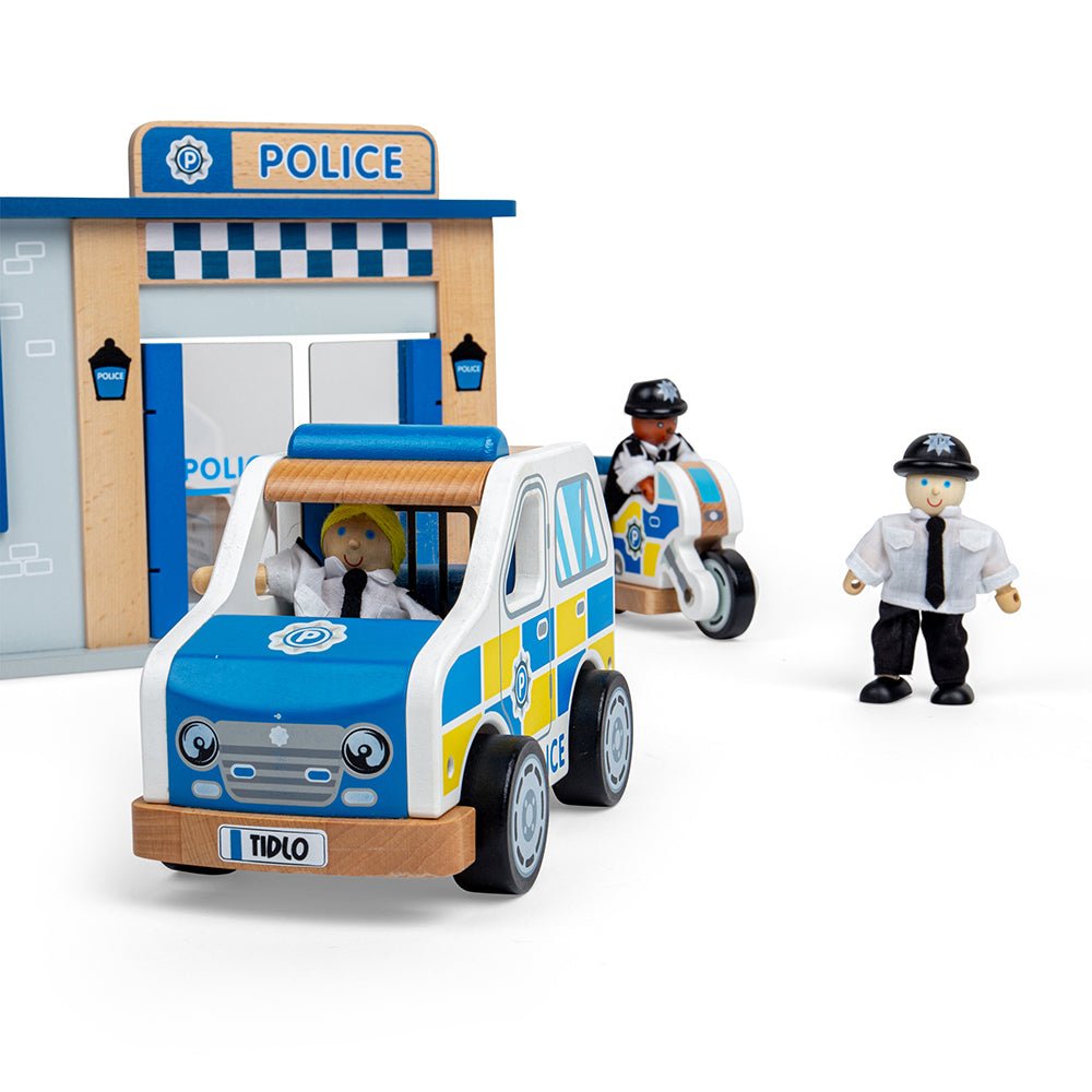Tidlo Police Toy Bundle - Toby Tiger