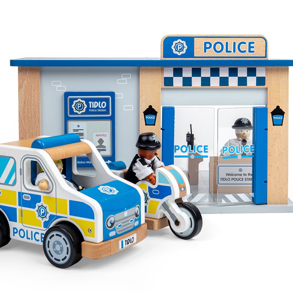 Tidlo Police Toy Bundle - Toby Tiger