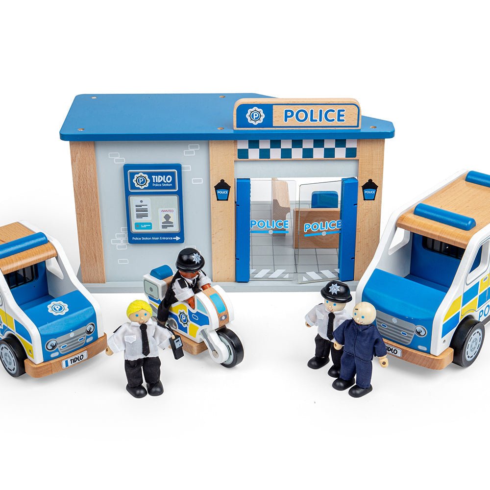 Tidlo Police Toy Bundle - Toby Tiger