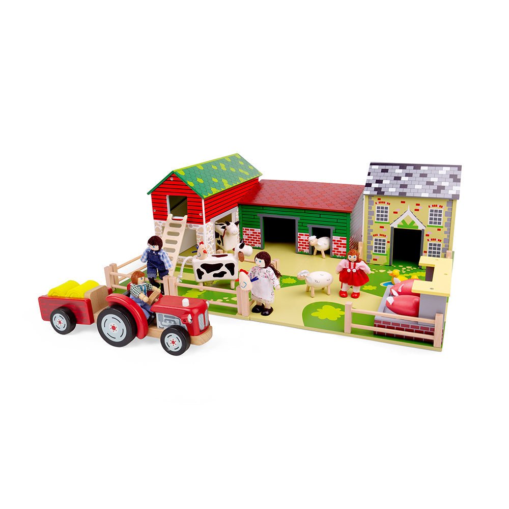 Tidlo Farm Toy Bundle - Toby Tiger