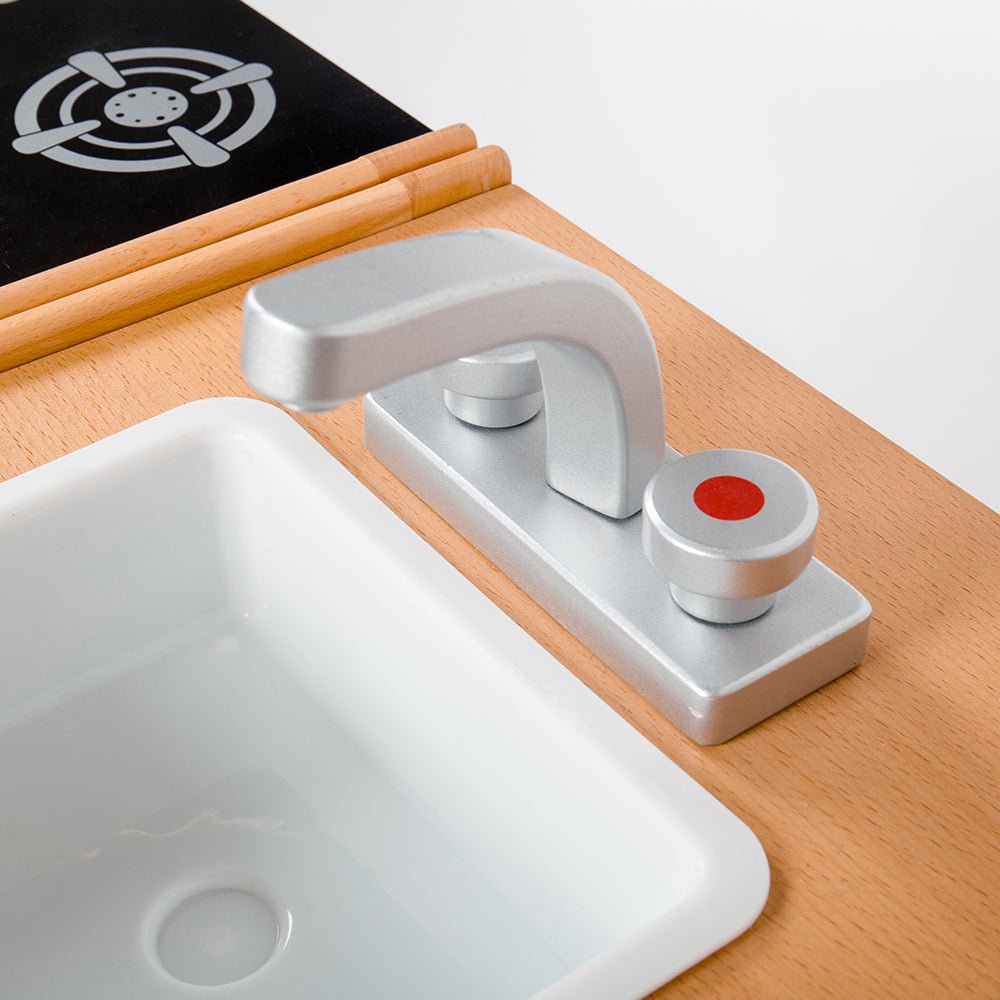 Tidlo White Play Kitchen Bundle - Toby Tiger