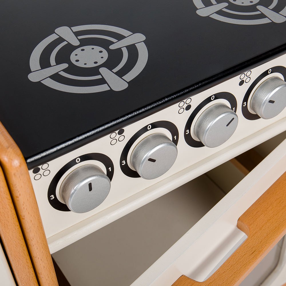 Tidlo White Play Kitchen Bundle - Toby Tiger